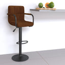 vidaXL Bar Stool velvet black