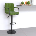 vidaXL Bar Stool velvet black