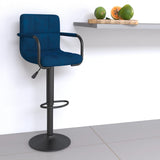 vidaXL Bar Stool velvet black