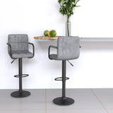 vidaXL Bar Stool velvet black