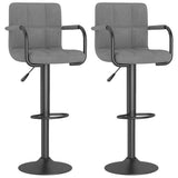 vidaXL Bar Stool velvet black