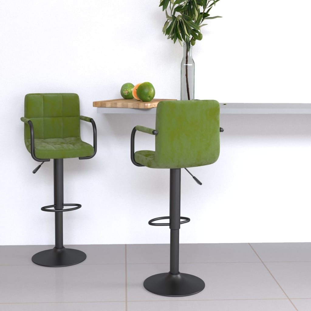 vidaXL Bar Stool velvet black