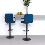vidaXL Bar Stool velvet black