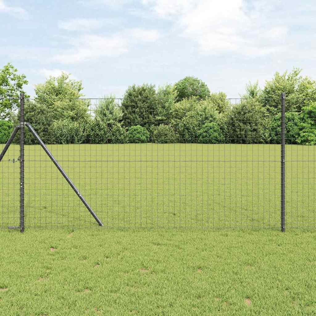 vidaXL Fence Post. 26 pcs Green 3.2 x 3.2 x 80 cm
