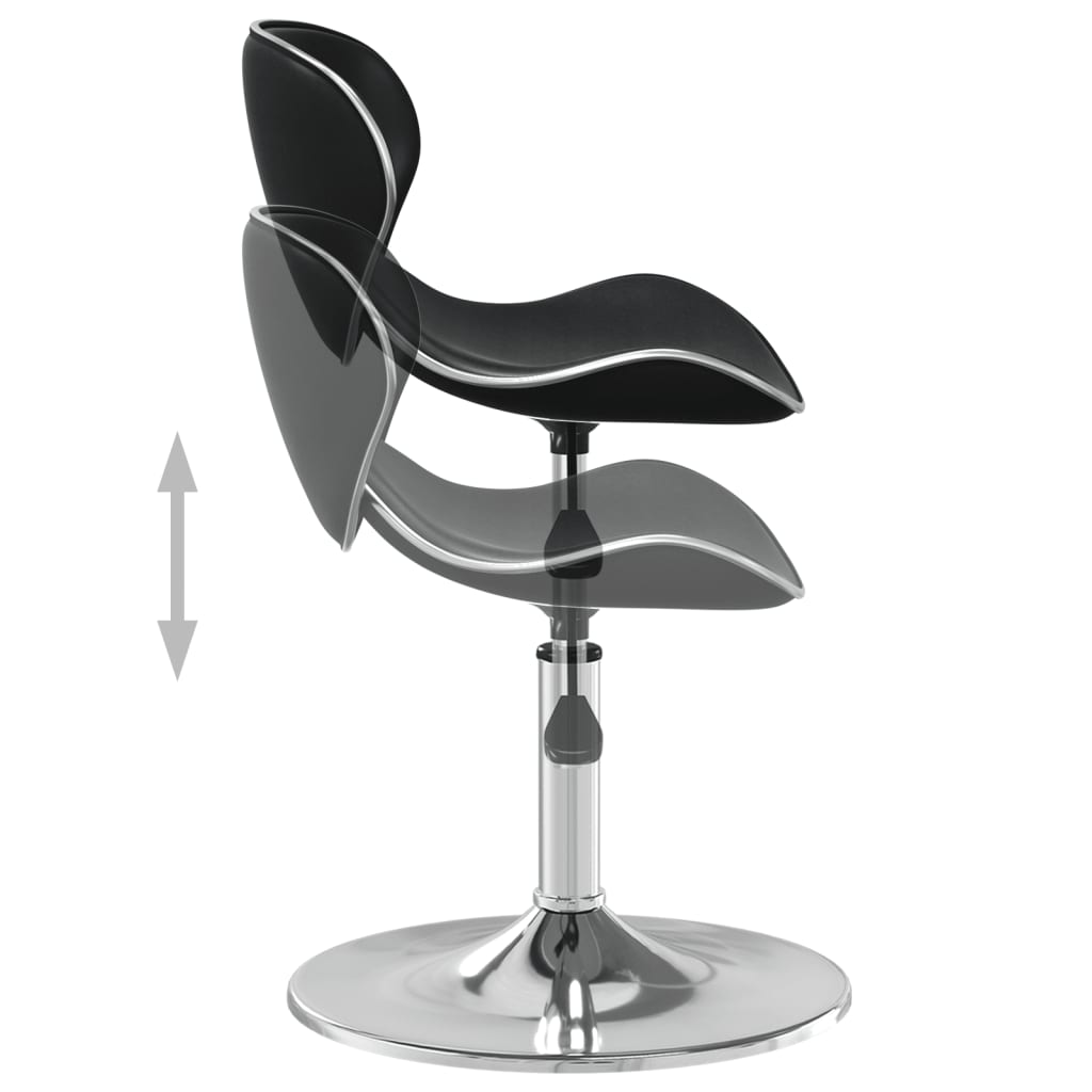 vidaXL Barkruk kunstleer wit