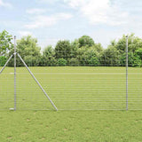 vidaXL Hekpaal. Ge galvanized 25 x 0,8 m Staal
