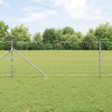vidaXL Hekpaal. Ge galvanized 25 x 0,8 m Staal