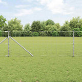 vidaXL Hekpaal. Ge galvanized 25 x 0,8 m Staal