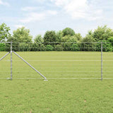 vidaXL Hekpaal. Ge galvanized 25 x 0,8 m Staal