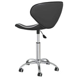vidaXL Eetkamerstoelen draaibaar 4 st kunstleer wit