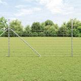 vidaXL Hekpaal. Ge galvanized 25 x 0,8 m Staal
