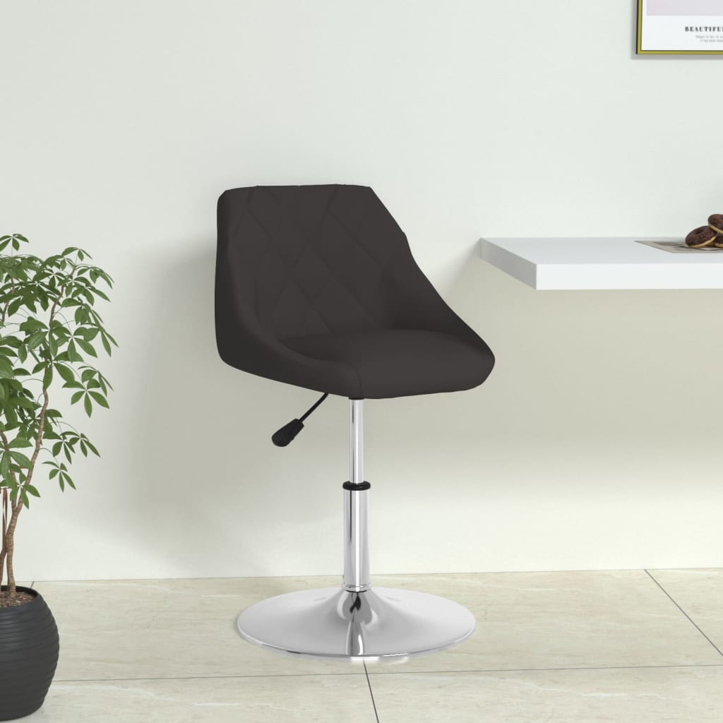 vidaXL Eetkamerstoelen 4 st kunstleer wit