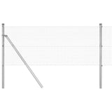 vidaXL Hekpaal. Zilver 10 x 0,4 m (12 x 12 mm gaas) Staal