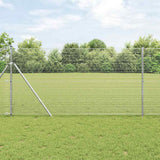 vidaXL Hekpaal. Zilver 10 x 0,4 m (12 x 12 mm gaas) Staal