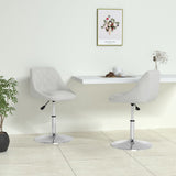 vidaXL Eetkamerstoelen 4 st kunstleer wit
