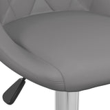 vidaXL Barkruk kunstleer wit