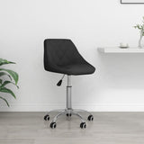 vidaXL Office Chair Swivel Artificial Leather White