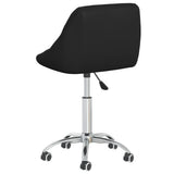 vidaXL Office Chair Swivel Artificial Leather White