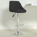 vidaXL Bar stool velvet black