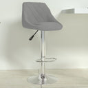 vidaXL Bar stool velvet black