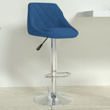 vidaXL Bar stool velvet black