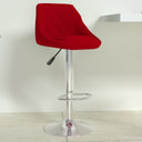 vidaXL Bar stool velvet black