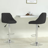 vidaXL Bar stool velvet black