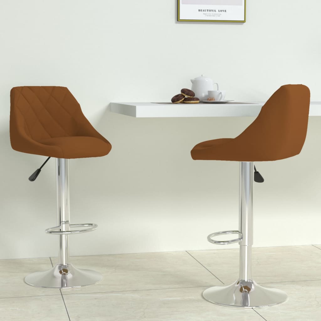 vidaXL Bar stool velvet black