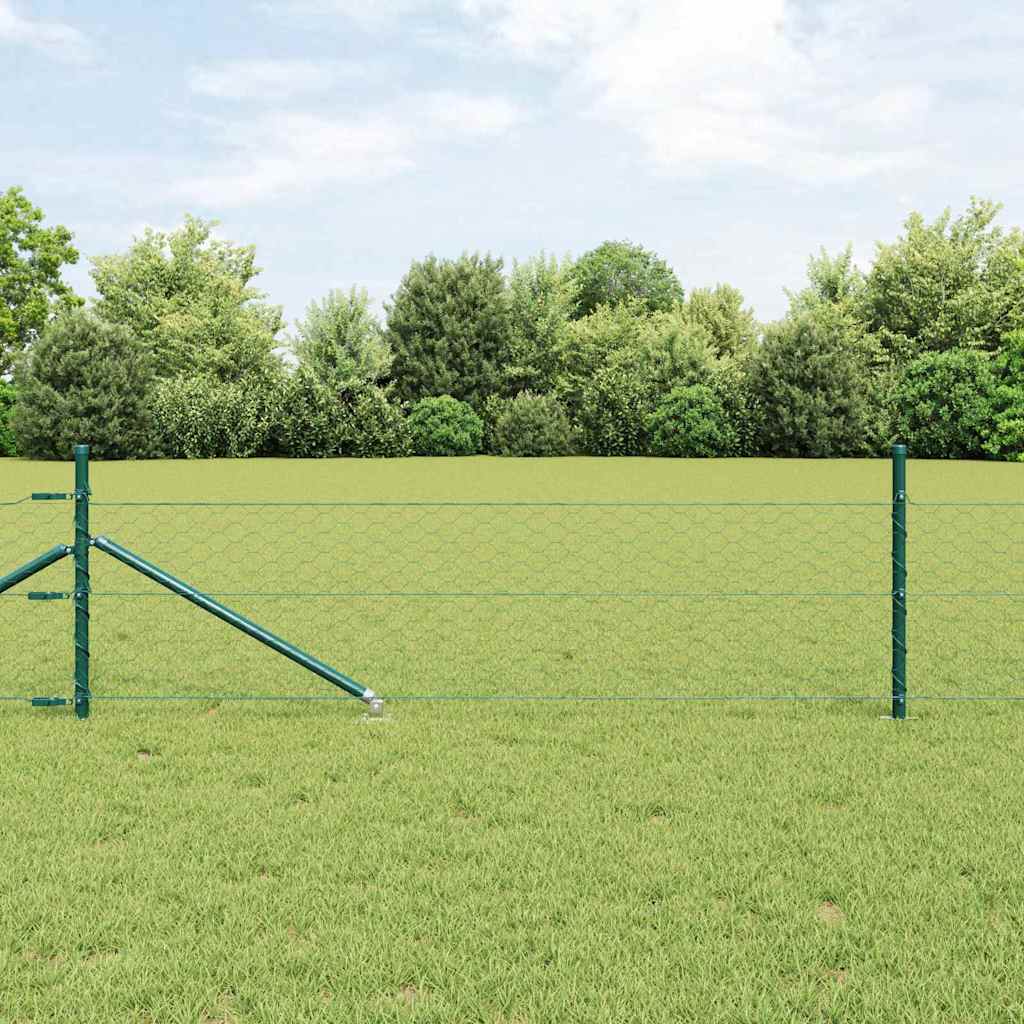 vidaXL Hekpaal. Groen