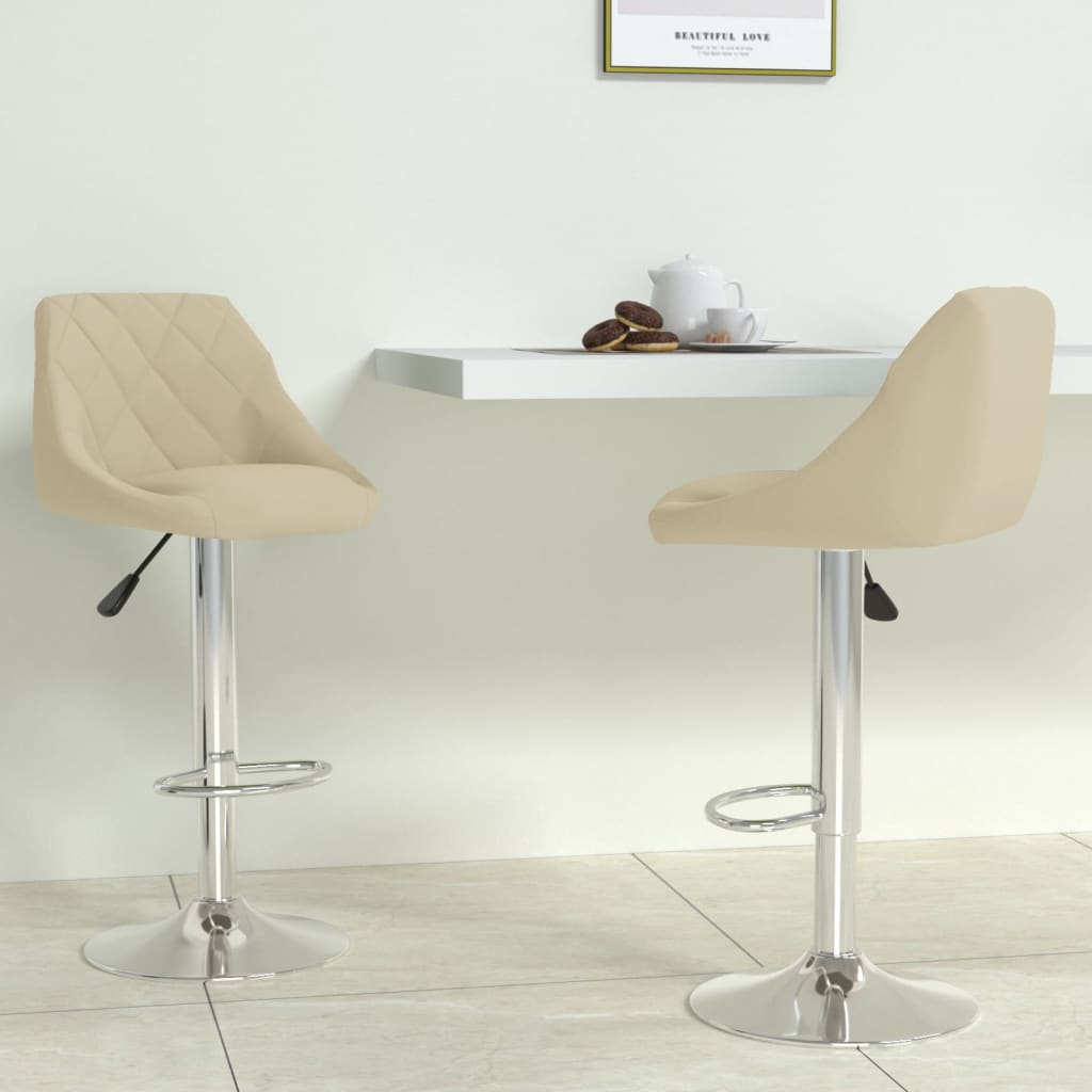 vidaXL Bar stool velvet black
