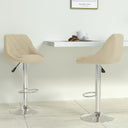 vidaXL Bar stool velvet black