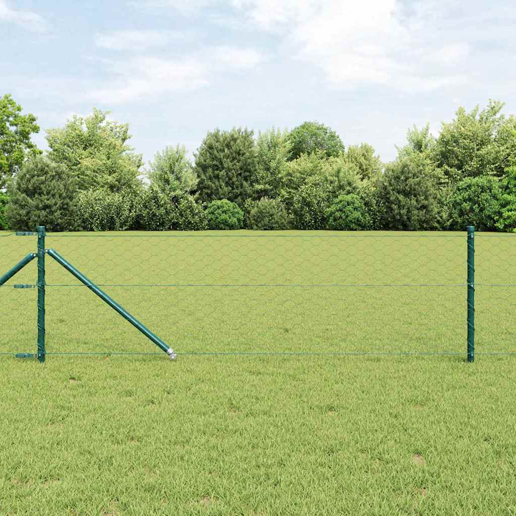 vidaXL Hekpaal. Groen