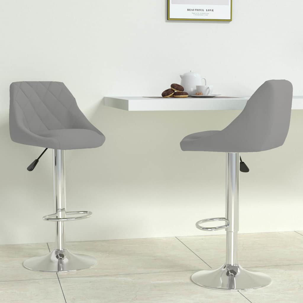 vidaXL Bar stool velvet black