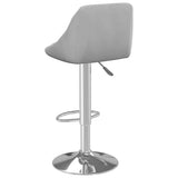 vidaXL Bar stool velvet black