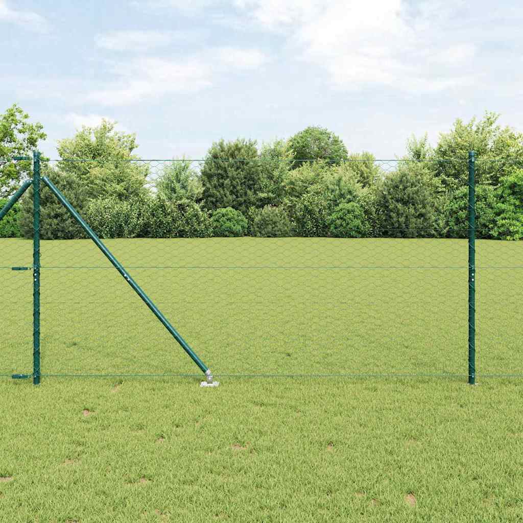 vidaXL Hekpaal. Groen