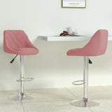 vidaXL Bar stool velvet black