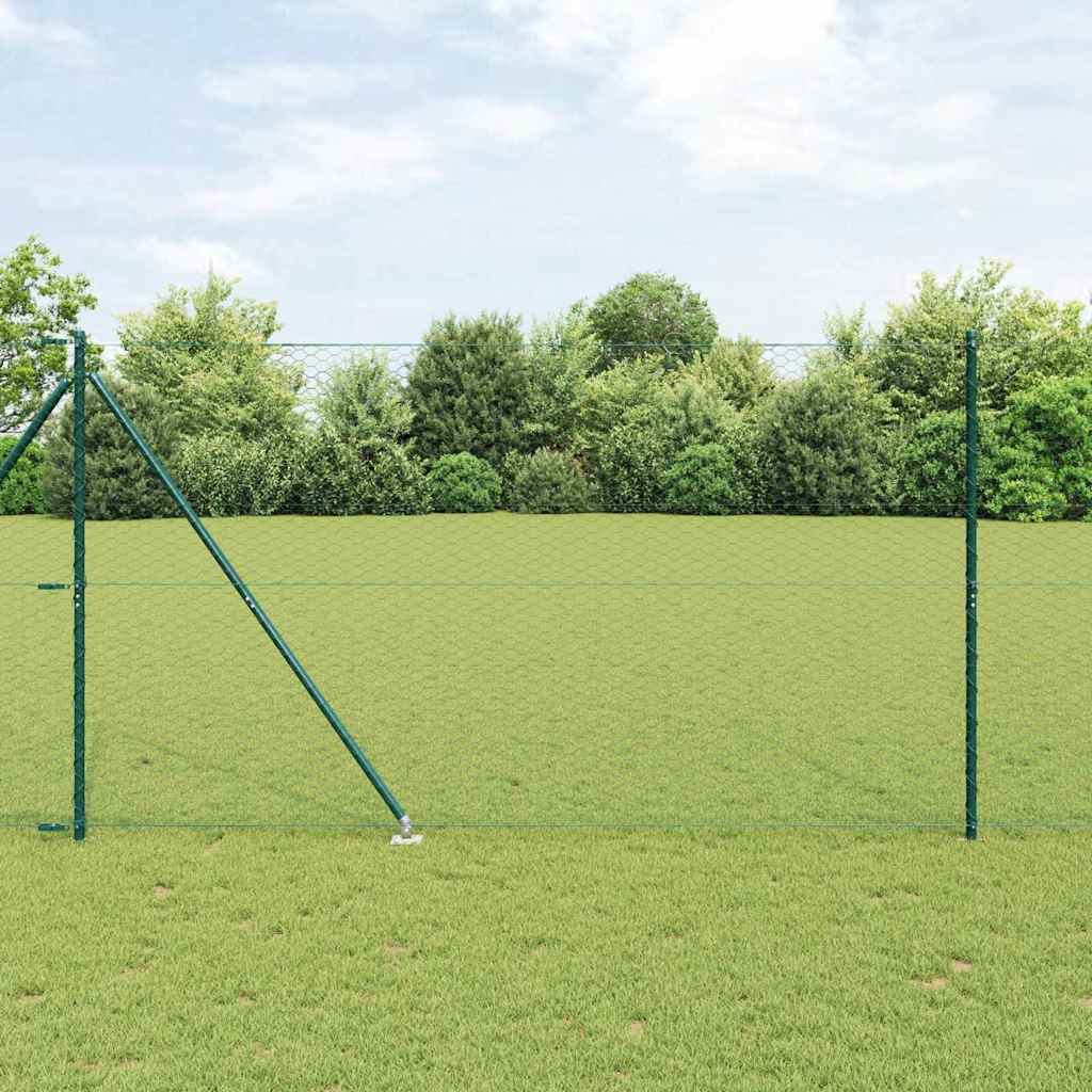 vidaXL Hekpaal. Groen