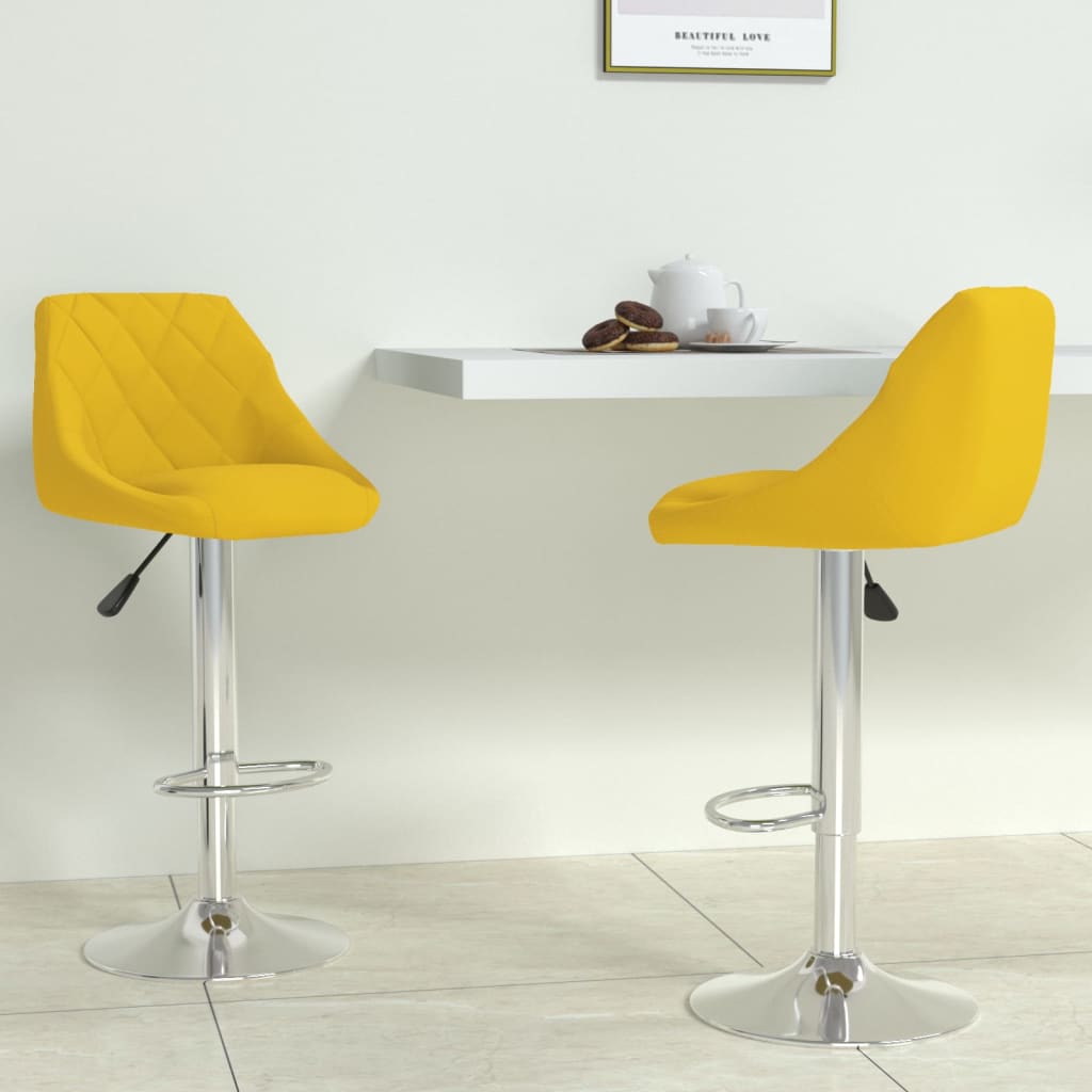vidaXL Bar stool velvet black