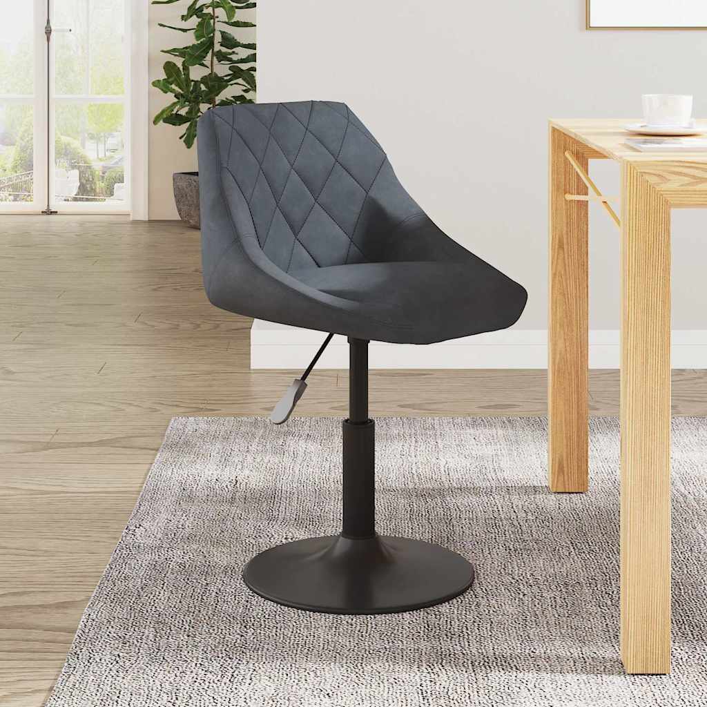 vidaXL Bar Stool velvet black
