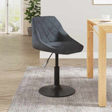 vidaXL Bar Stool velvet black