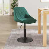 vidaXL Bar Stool velvet black