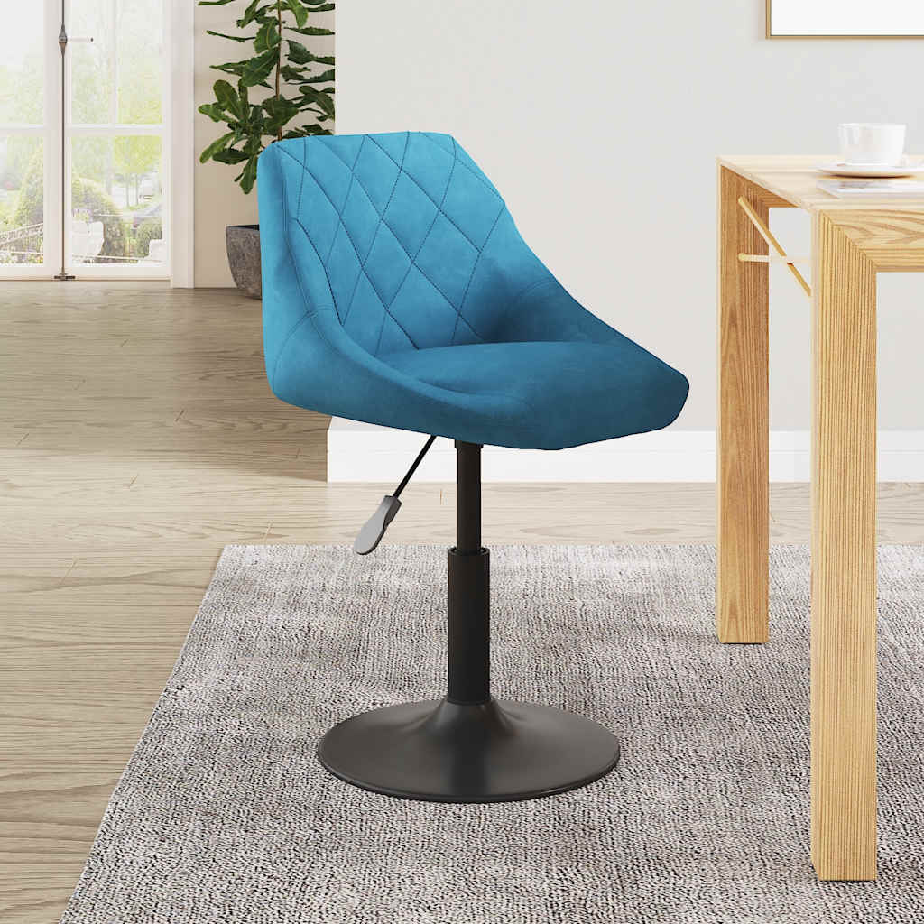 vidaXL Bar Stool velvet black