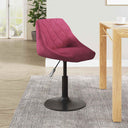 vidaXL Bar Stool velvet black