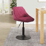 vidaXL Bar Stool velvet black
