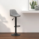 vidaXL Bar Stool velvet black
