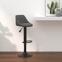 vidaXL Bar Stool velvet black
