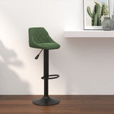 vidaXL Bar Stool velvet black