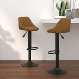 vidaXL Bar Stool velvet black