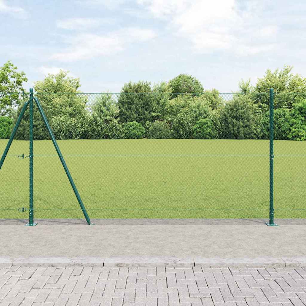 vidaXL Hekpaal. Groen