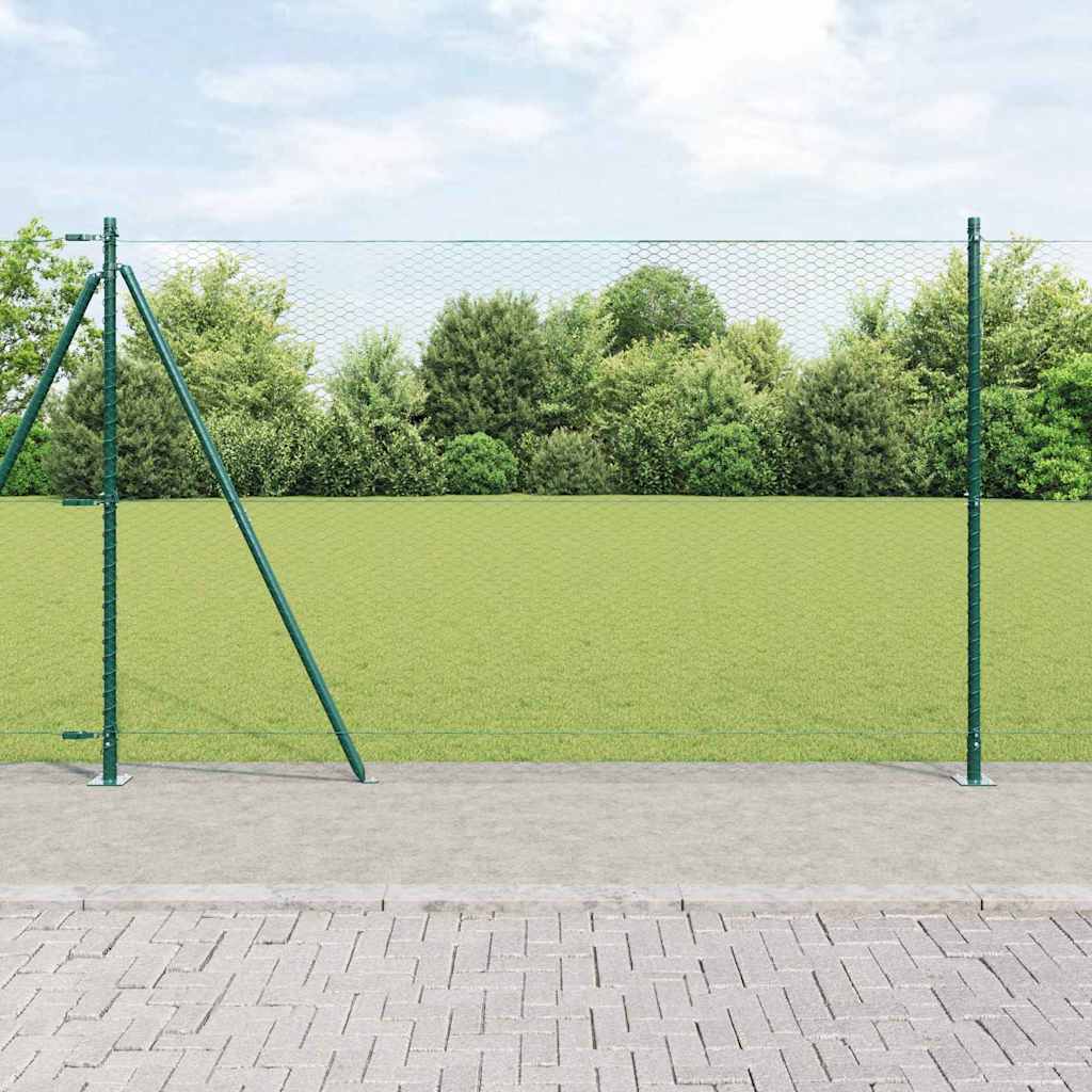 vidaXL Hekpaal. Groen